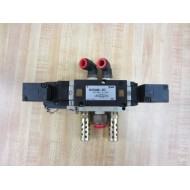 SMC NVFS3400-3FZ Double Solenoid Valve - Used