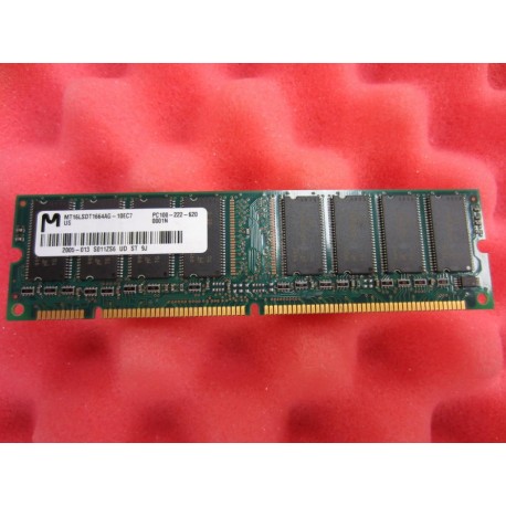 Micron MT16LSDT1664AG-10EC7 Module 128MB - Used