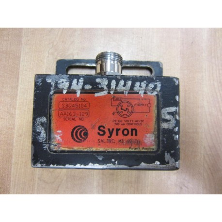 Syron SBQ45104 Bar Sensor - Used