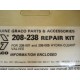 Graco 208-238 Repair Kit