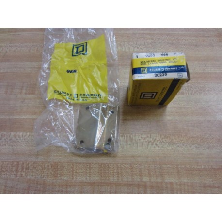 Square D 9055 Y66 Mounting Bracket For Class 9055 Relay 9055Y66