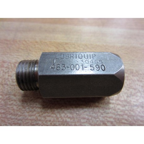 Lubriquip 463-001-590 Valve 304SS - New No Box