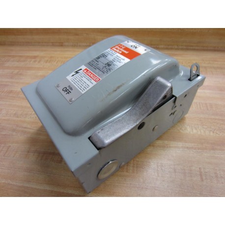 ITE F321 ITE Enclosed Switch - 30 Amps 240 Volts - Used
