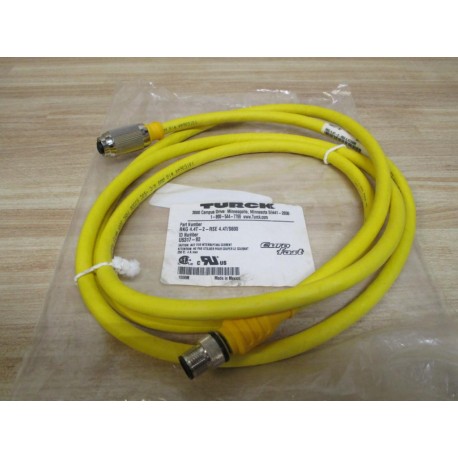 Turck RKG 4.4T-2-RSE 4.4TS600 Cable U5317-92