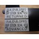 4792656 F 240C05A-14 Machine Hardware 4792656F240C05A14 - Used