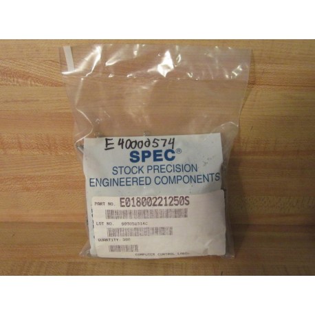 Spec E01800221250S Extension Spring (Pack of 300)