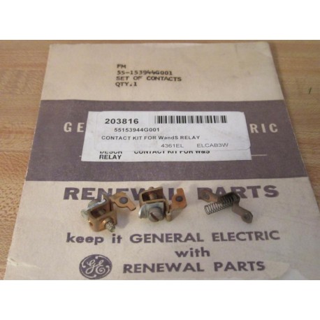 General Electric 55-153944G001 Contact Kit 55153944G001