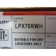 Cooper LPX70RWH Exit Sign