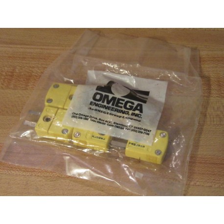 Omega CHROMEL Miniature Thermocouple Plug ALUMEL w2 Blades (Pack of 5)