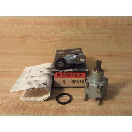Micro Switch 9PA15 Honeywell Actuator Switch wRoller Lever