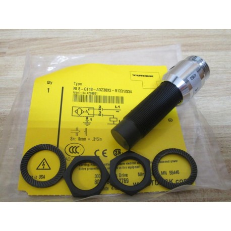 Turck NI8-GT18-ADZ30X2-B1331S34 Sensor 4208801