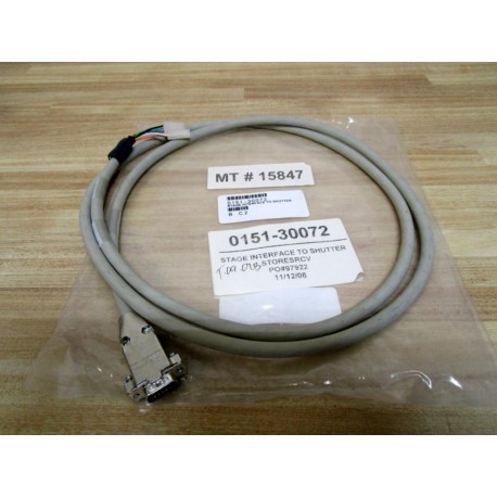 AMP 0151-30072 Stage Interface Shutter Cable 015130072