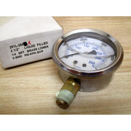 Pic 201L-254R Pressure Gauge 201L254R