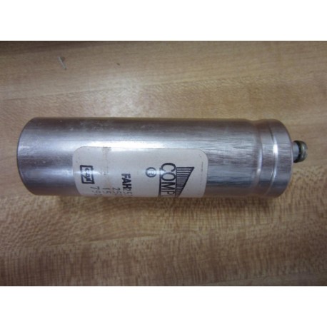 Computamite FAH253-15-A3 Capacitor 25000 MFD - Used