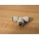 John Guest PI0208S 14" Equal Tee Fitting (Pack of 10)
