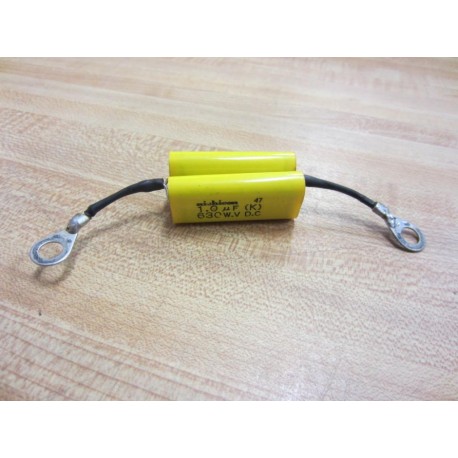 Nichicon 1.0 UF (K) 10UFK Capacitor 630W.V D.C 47 - Used