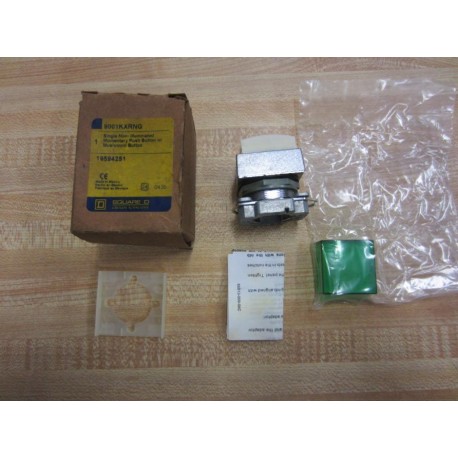 Square D 9001KXRNG Non-Illuminated Push Button 19594251 0435