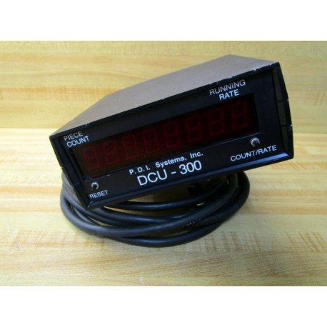 P.D.I. Systems DCU-300 Digital Counter DCU300 - Used