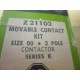 Allen Bradley Z-21102 Contact Kit Series K Z21102 (Pack of 3)