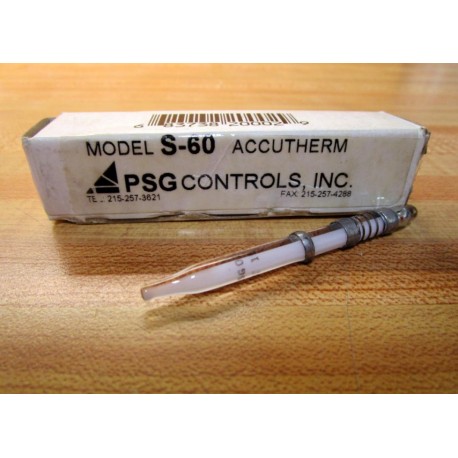 PSG Controls S-60 Accutherm Precision Temperature Sensor S60