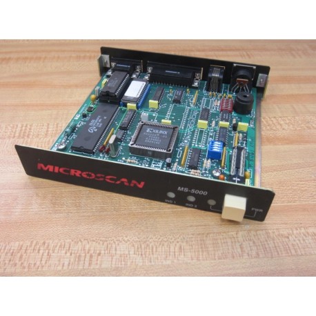 Omron Microscan FIS-5000-0002 Multidrop Concentrator Board MS-5000 - Used