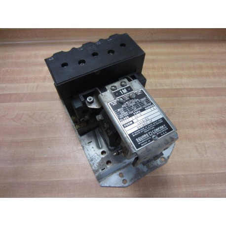 Square D 8502 DO-2 Contactor Series A Form S 8502DO2 - Used