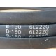 Dayton 6L222G Belt B-190