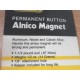 General 372A Permanent Button Alnico Magnet (Pack of 12)