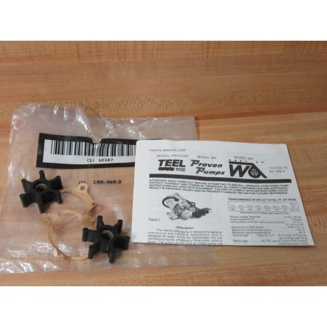 Teel 1R387 Impeller Repair Kit SRK-360-2