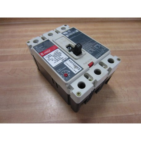 Westinghouse HMCP015E0C Circuit Breaker 15 Amp 3 Pole Ser C - Used