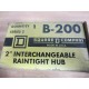 Square D B-200 Interchangeable Raintight Hub 2"