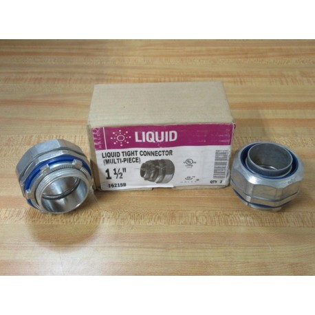 Halex 16215B 1-12" Liquid Tight Connector (Pack of 2)