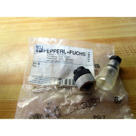 Pepperl + Fuchs V1-G Connector 117051