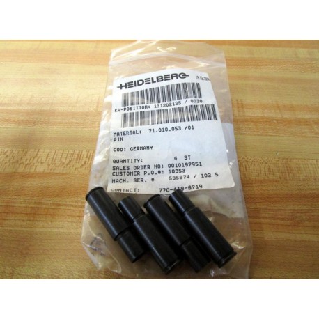 Heidelberg 71.010.05301 Spindle Pin 1312021250130 (Pack of 4)