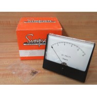 Simpson 1329 Meter 4.5 Inch 0-15 DC Volts