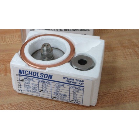 Nicholson N125 Steam Trap Repair Kit