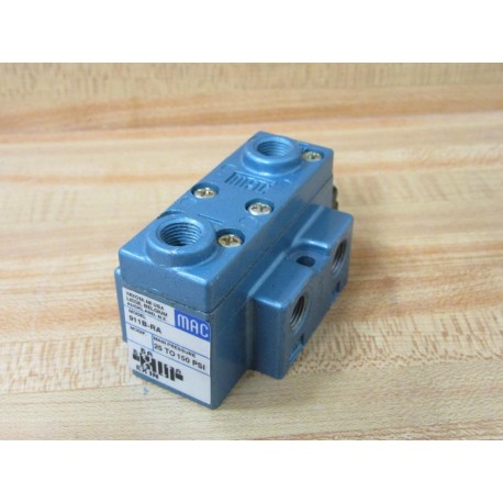 Mac Valves 911B-RA Air Piloted Solenoid Valve 911BRA - New No Box