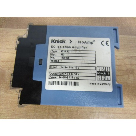 Knick 4310 A2 DC Isolation Amplifier - Used