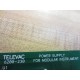 Televac 6200-230 Power Supply 6200230 - Used