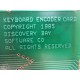 Discovery Bay Software 74LS368 Keyboard Encoder Card 74LS156 - Used