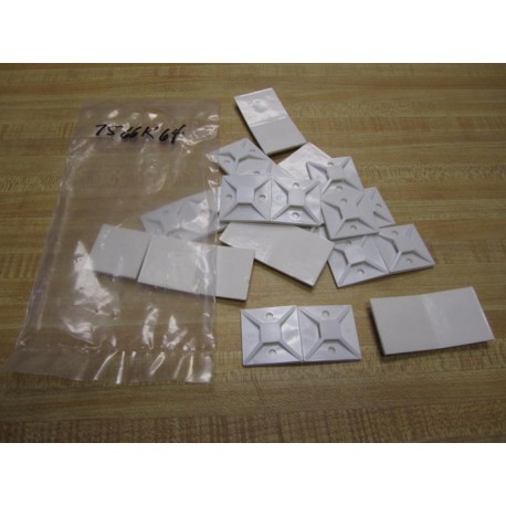 7566K64 Cable Tie Mount 1-12 Inch (Pack of 25)