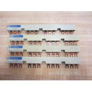 Telemecanique GV1-G07 Busbar Terminal Block GV1G07 (Pack of 4) - Used