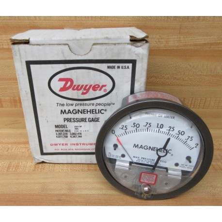 Dwyer 2002-SP Magnehelic Gauge 2002SP