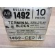 Allen Bradley 1492-CE2 Terminal Block 1492CE2 Series A (Pack of 10)