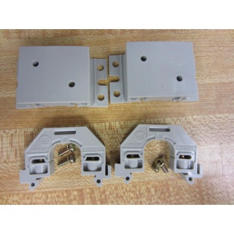 Allen Bradley 1492-EA35 End Barrier WMounts (Pack of 2) - New No Box