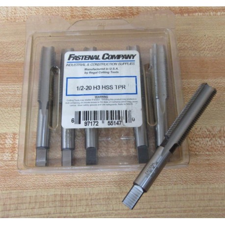 Fastenal 12-20 H3 HSS TPR Tap 0326808 (Pack of 6)