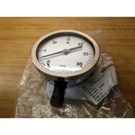 Ashcroft 1377 Compound Gauge