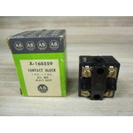 Allen Bradley X-168559 Heavy Duty Contact Block X168559 (Pack of 3)