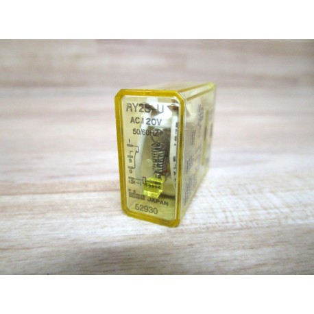 Idec RY2S-U-AC120V Relay RY2SUAC120V (Pack of 2) - New No Box