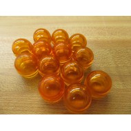 Sylvania 30111 Amber Orange Lens (Pack of 13) - New No Box